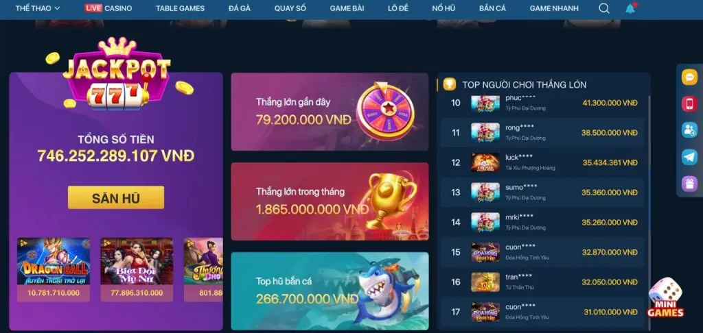 Hoàn Trả Nổ Hũ A888 Win